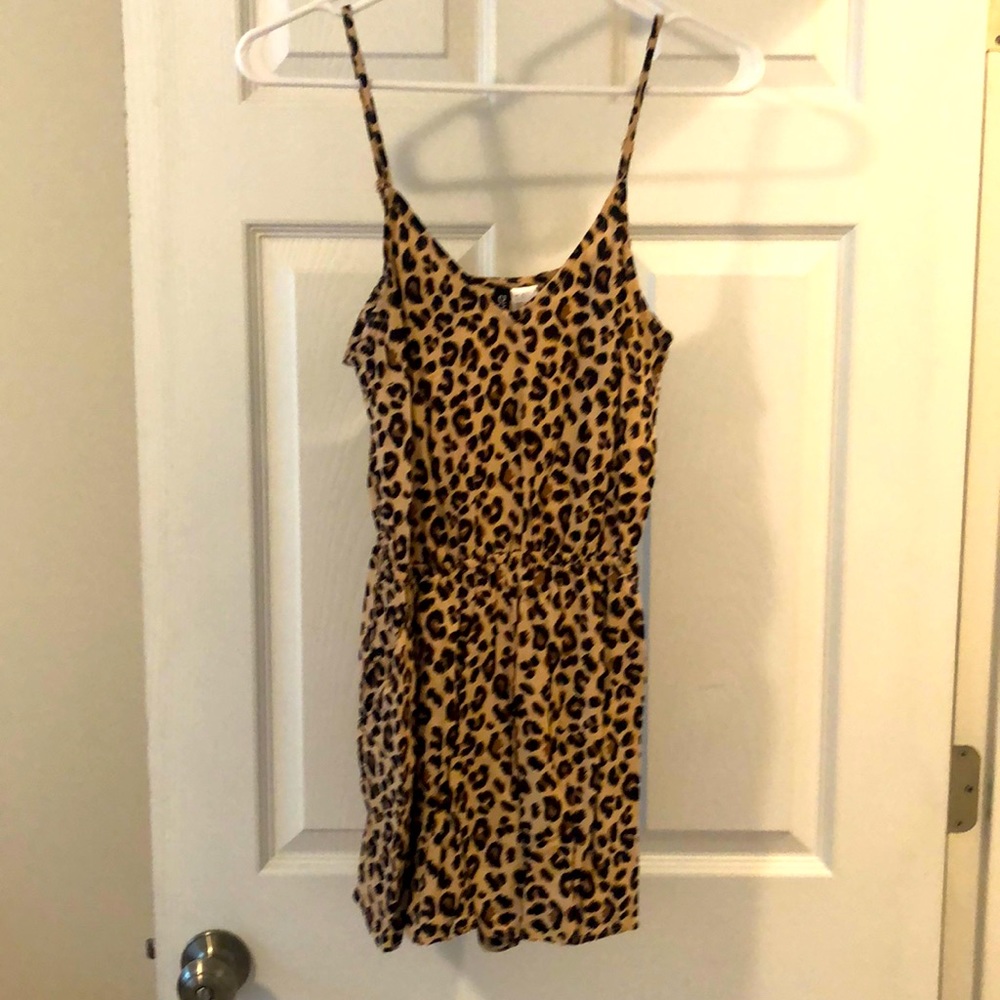 H&M animal print romper